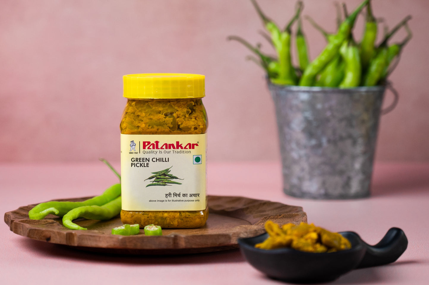Green Chilli Pickle (250 gm)