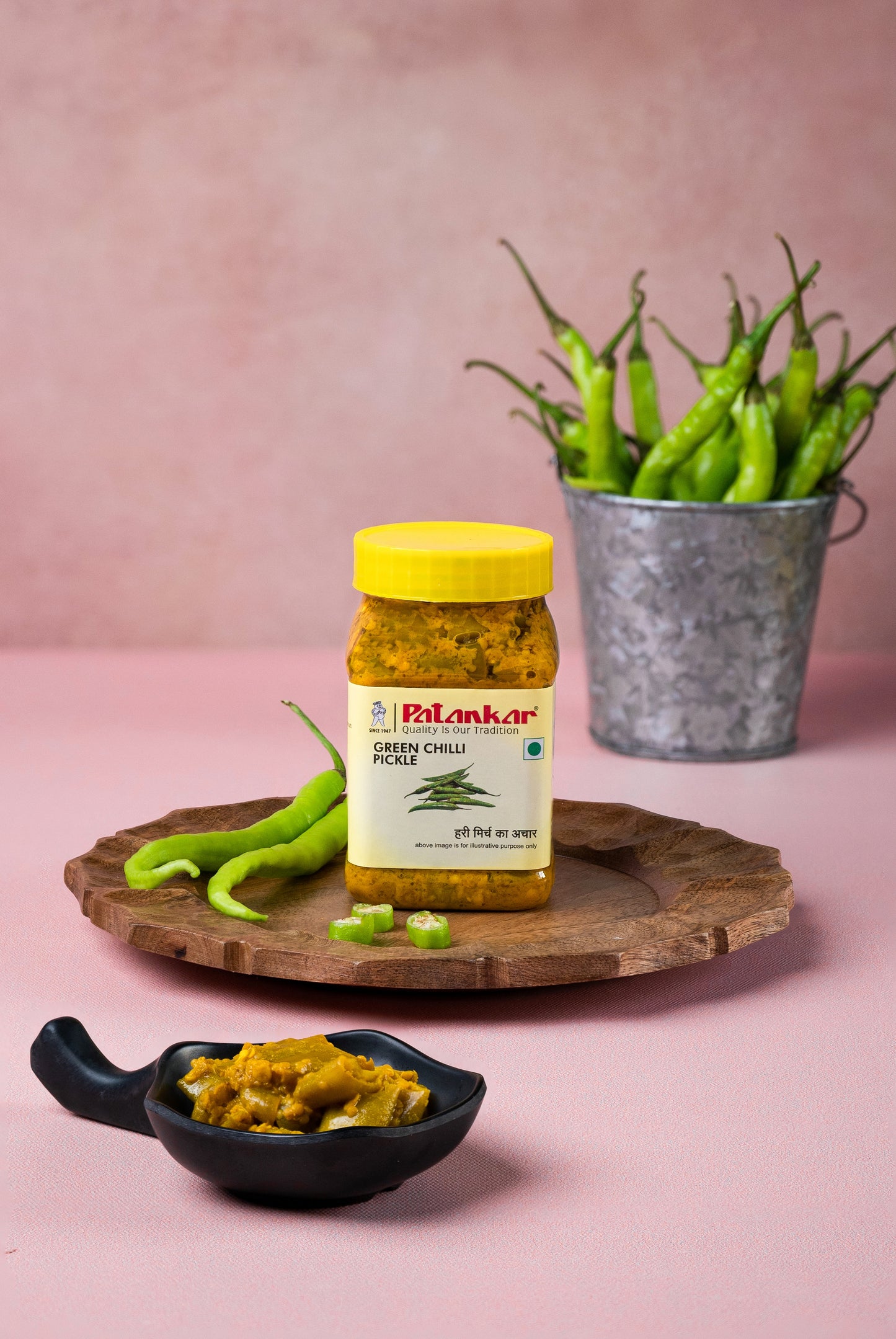 Green Chilli Pickle (250 gm)