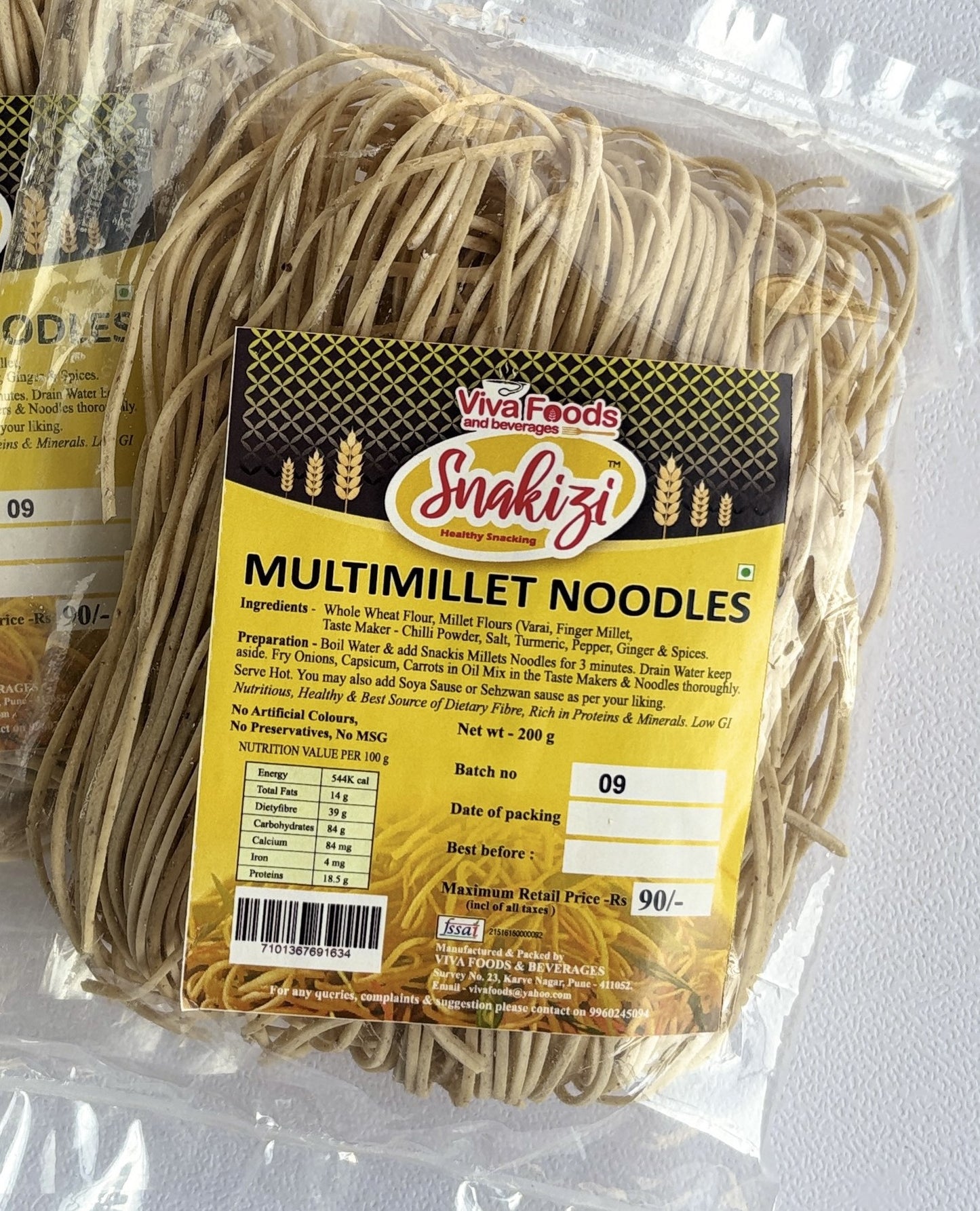 Multimillet Noodles (200gm)