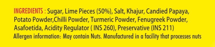 Lime's Sweet Pickle (500 gm)