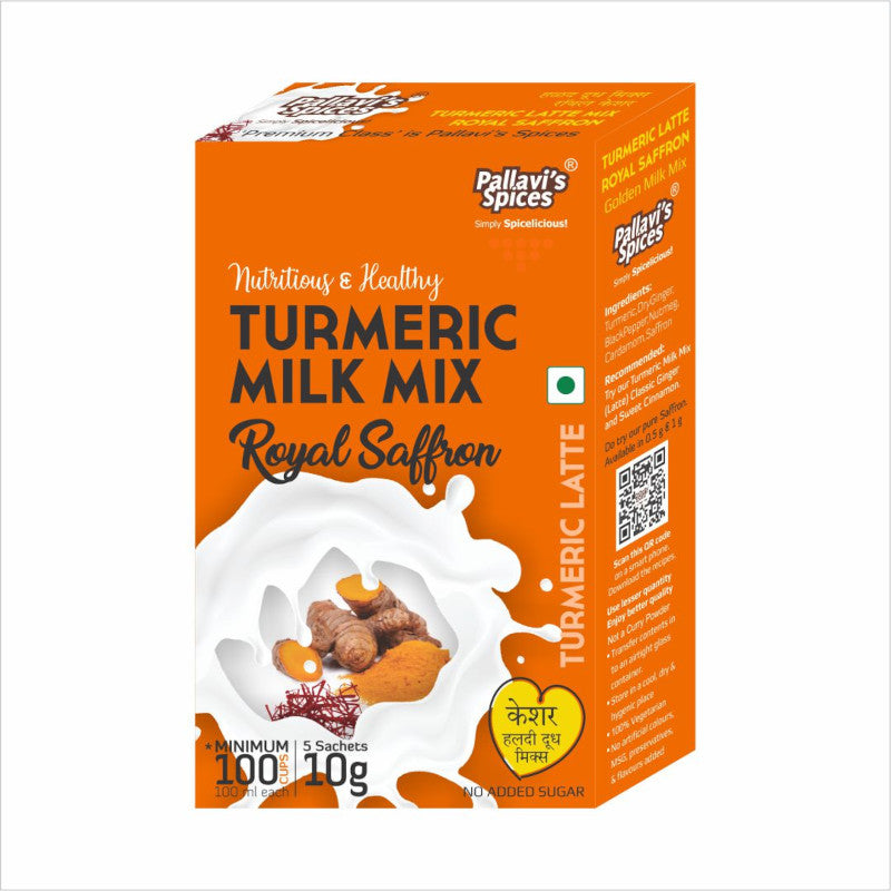Royal Saffron Turmeric Milk Mix (50 GM)