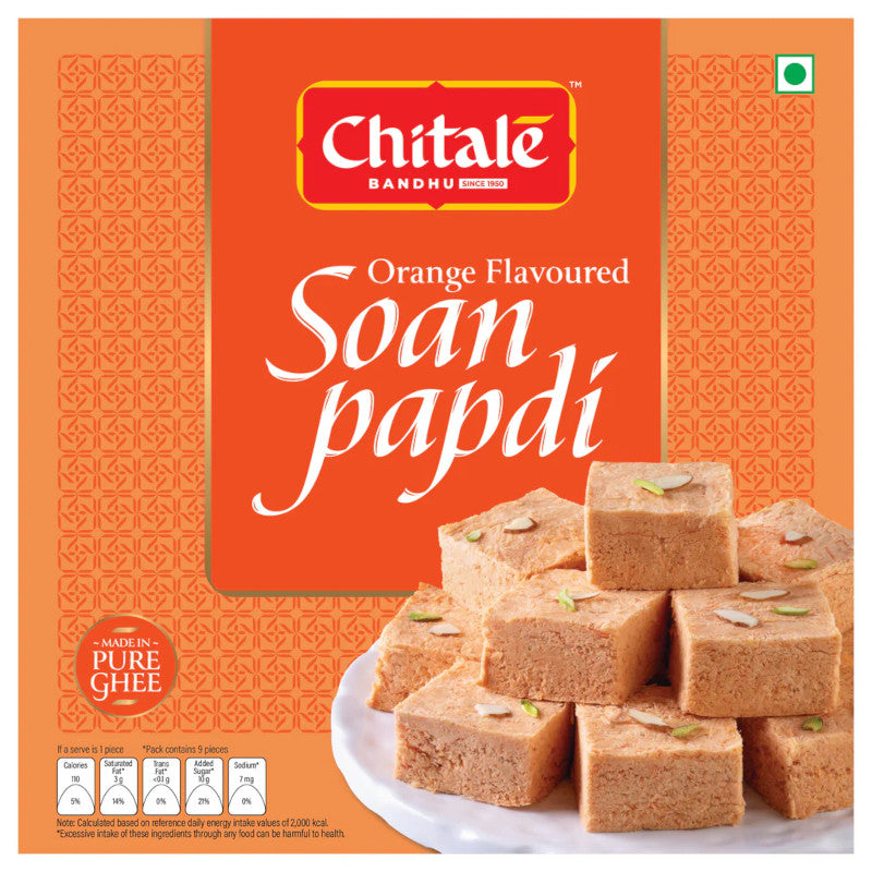 Soan Papdi Orange (200gm)