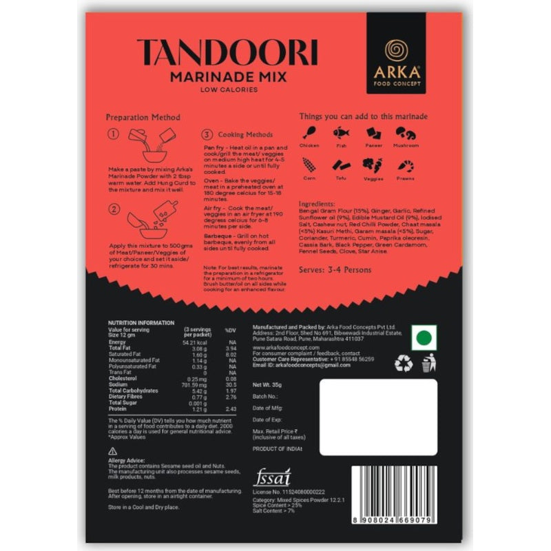 Tandoori Marinade (35gm)