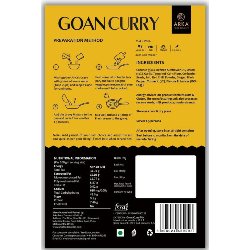 Goan Curry (70gm)