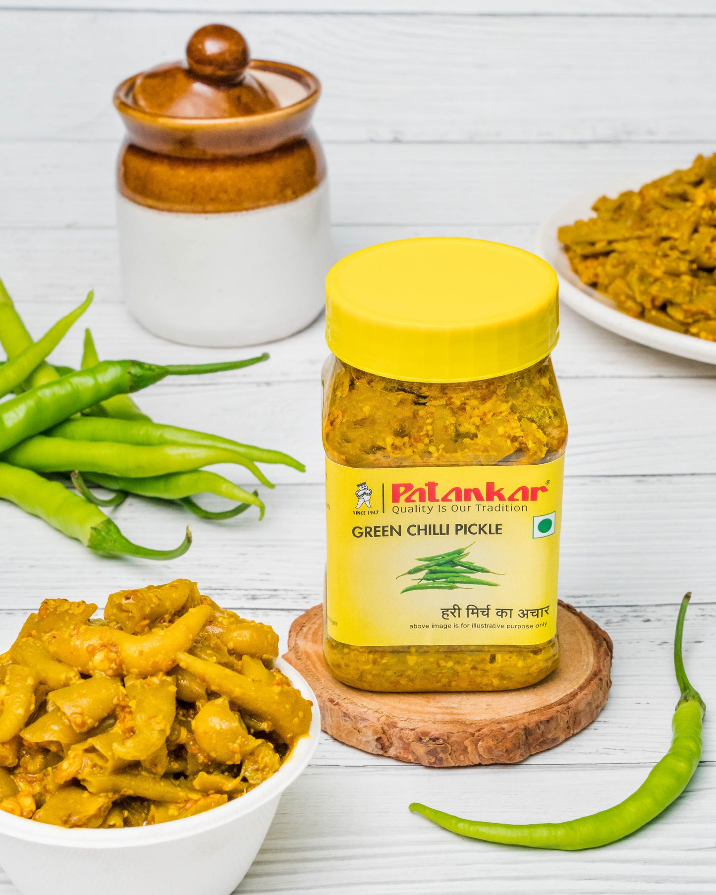 Green Chilli Pickle (250 gm)